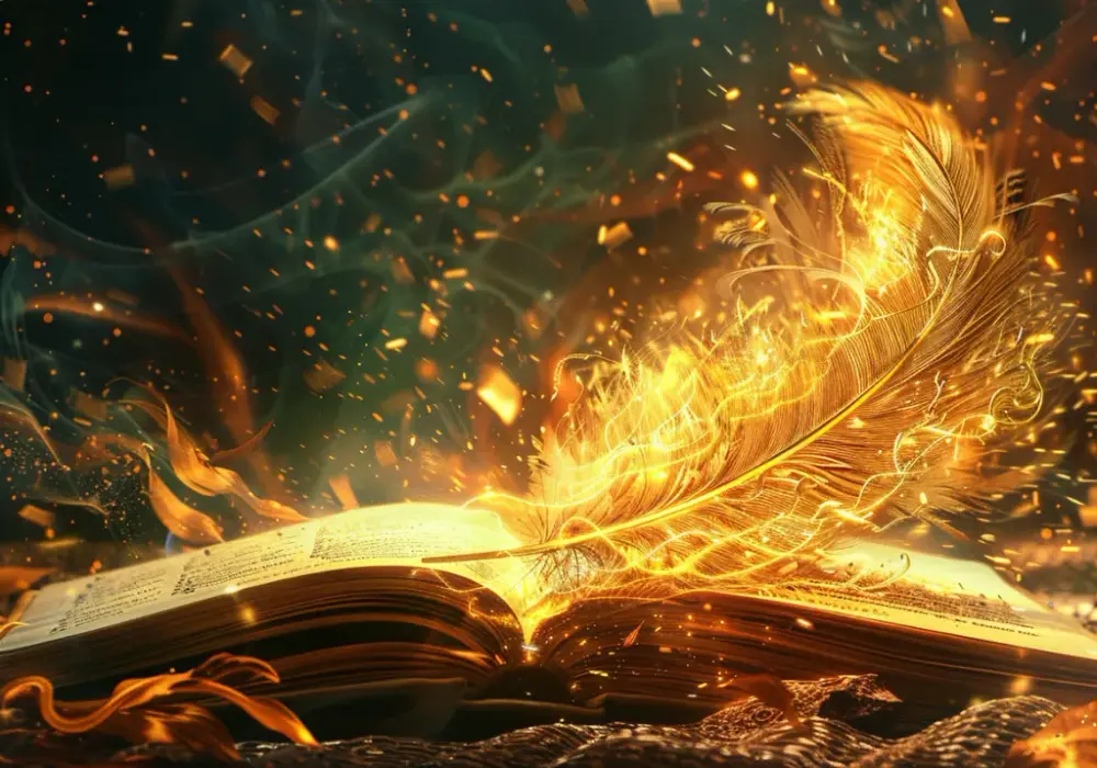 Magiczne pióro: Jak symbolika w literaturze inspiruje?