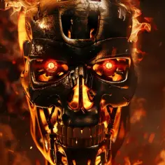Terminator Poster: Co kultowe w grafice z filmu Terminator?