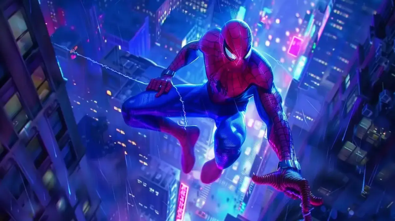 Zdjęcie Niebieski Spiderman: Dlaczego ten alternatywny strój jest tak intrygujący?