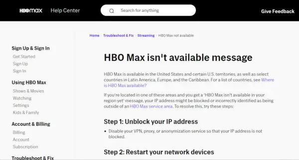 Dlaczego nie działa HBO Max? Oto najczęstsze przyczyny i rozwiązania